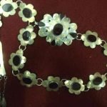 Turkmen Silver Stone Belt