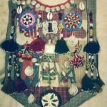 Turkmani Poncho With Tassel