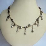 Silver Bells And Metal Hasp Necklace