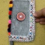 Fancy Tribal Pouch with Inner Zip & Card Pockets