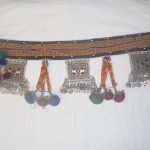 73cm metal tribal belt with tribal tradition design