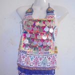 Coins Vest With Border And Cord