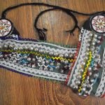 Metal Button & Bells Belt