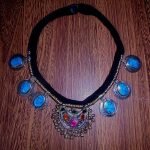 Turquoise Necklace With Tribal Pendant