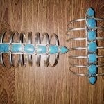 Scorpion Turquoise Tribal Cuff