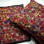 Afghani Embroidered  Cushion Cover S (Without filling)