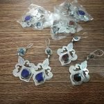 Turkman Ear Ring Multi Stone