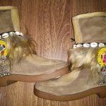 Animal Hair Boot Cover With Shell & Tikka