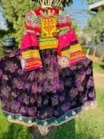 Vintage Pure Afghani Cultural Long Skirt Shirts