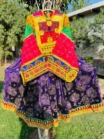 Vintage Pure Afghani Cultural Long Skirt Shirts