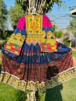 Vintage Pure Afghani Cultural Long Skirt Shirts