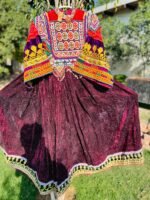 Vintage Pure Afghani Cultural Long Skirt Shirts