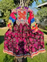 Vintage Pure Afghani Cultural Long Skirt Shirts