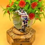 Multi Crystal beads Afghani Bracelet