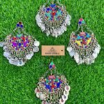 Multi Stone Afghani Head Tikka With Metal Parts