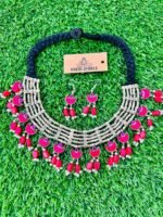 Afghan Creative Designs Half Moon Stone Choker Set