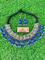 Afghan Creative Designs Half Moon Stone Choker Set