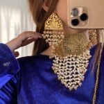 Pearls Wave Ethnic Wear Choker Set