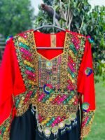 Afghani Cultural Event Wear Three Piece Dress