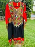 Afghani Cultural Event Wear Three Piece Dress