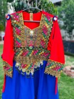 Afghani Cultural Event Wear Three Piece Dress