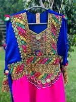 Afghani Cultural Event Wear Three Piece Dress