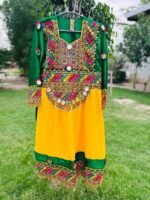 Afghani Cultural Event Wear Three Piece Dress