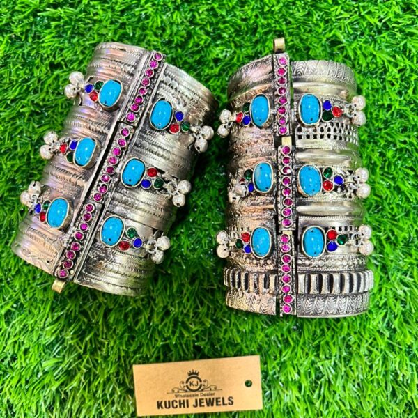 Afghani Turquoise Stone Bracelet