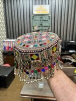 Afghani Multi Color Cap With Head Piece