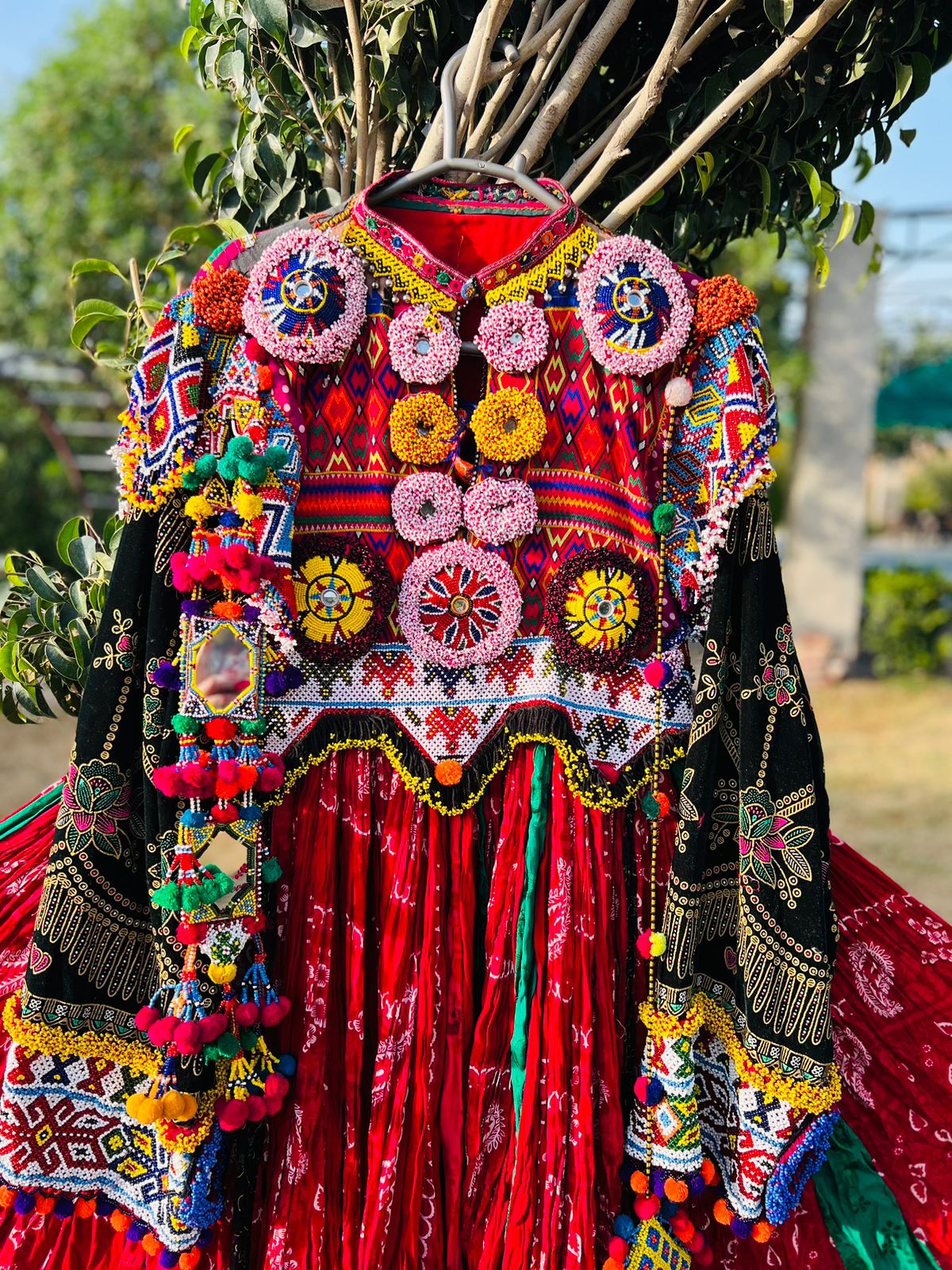Waziri Tribal Waziristani Ethnic Long Vintage Stuff Long Skirt Shirt
