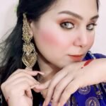 Antique Style Long Ear Rings in Gold Silver Color