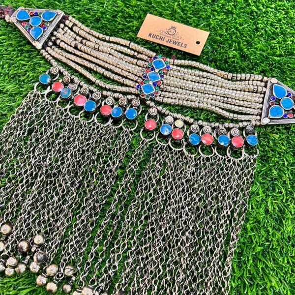 Afghani Jewelry Real Vintage Old Stuff Tribal Necklace