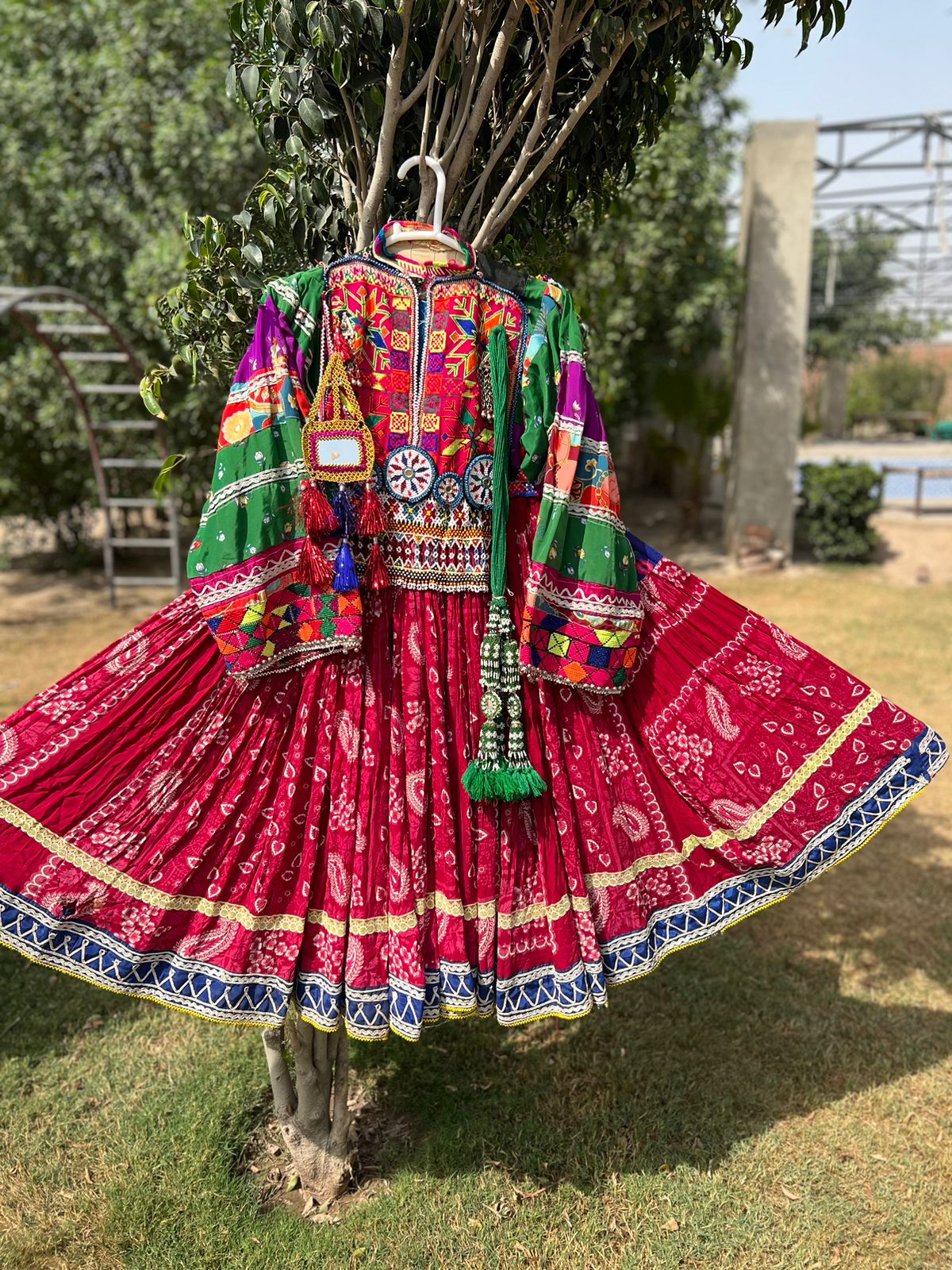 Waziri Tribal Waziristan Ethnic Long Skirt Dress