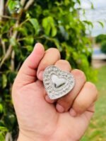 Heart Ring Silver Color Unique Style for Women