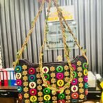 Wooden Handmade Shoulder Bag For Women
