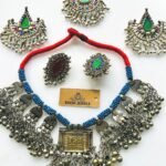 Vintage Bells And Antique Parts Choker Set