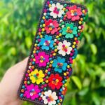 Handmade Wooden Beads Wallet Large