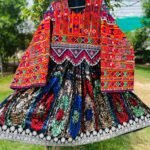 Afghan Embroidery And Sequins Fabric Shirt For Women