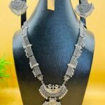 Unique Style Indian Silver Color Set