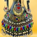 Bohemian Afghani Choker Set With Tikka