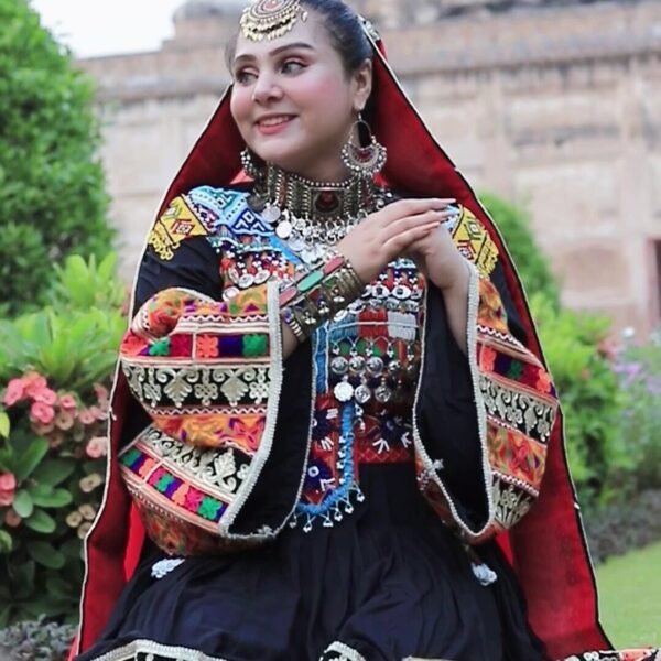 Vintge Afghan Dresses Handmade Work