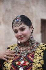 Afghani Cultural Hanging Bells Choker Set - Image 2