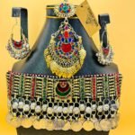 Tribal Coins Choker Set With Head Tikka