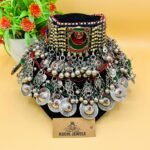 Ethnic Vintage Turkmen Accessories Choker
