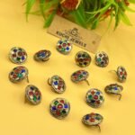 7 Stone Afghani Cultural Nose Pin Chargull