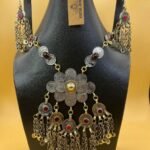 Coins Bunch And Hanging Chain Necklace