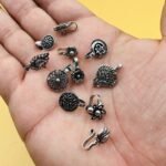 Antique Mix Design Nose Clip