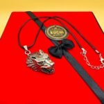 Wolf Head Skull Pendant Necklace