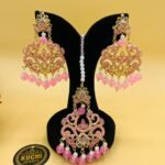 Amazing Beads Color Earrings and Tikka