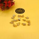 Golden Nagina Nose Clip 6 Pcs